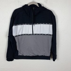 Nike Black and Gray Hoodie